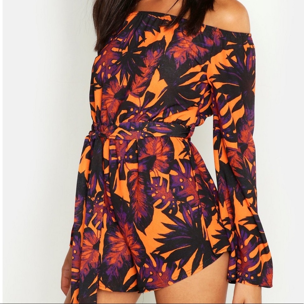Off the Shoulder Romper